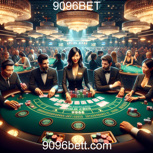 A Experiência de Jogos Ao Vivo na 9096BET